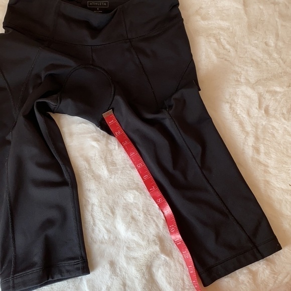 Athleta Black Cycling Shorts Spin Knicker Sz Small - Picture 11 of 11